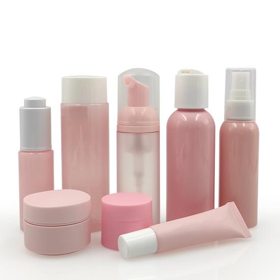 Cosmetic Plastic packaging bottle for body lotion shower gel and shampoo cleaning gel